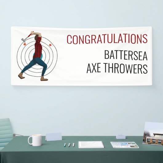 Ax Throwing Spandoek (Beurs)