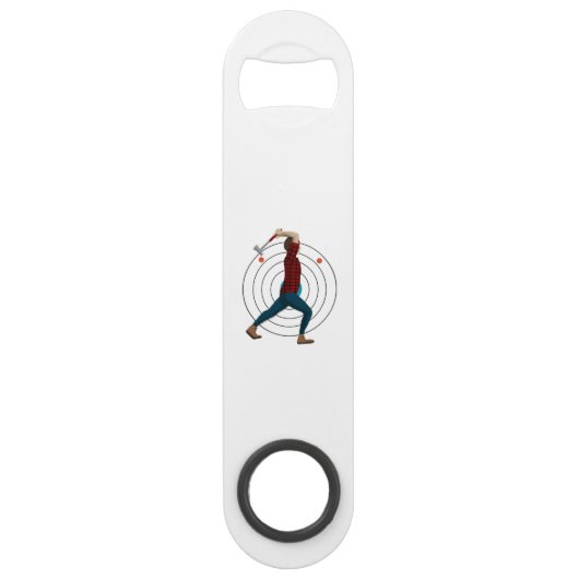 Ax Throwing Speed Flessenopener (Voorkant)