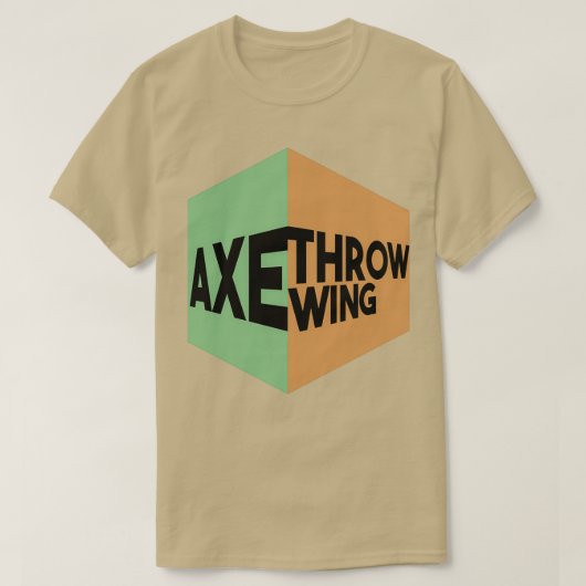 Ax Throwing Target 13 T-shirt (Design voorkant)