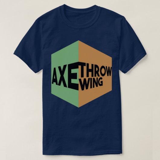 Ax Throwing Target 21 T-shirt (Design voorkant)
