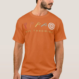 Ax Throwing Target Retro  Classic TShirt