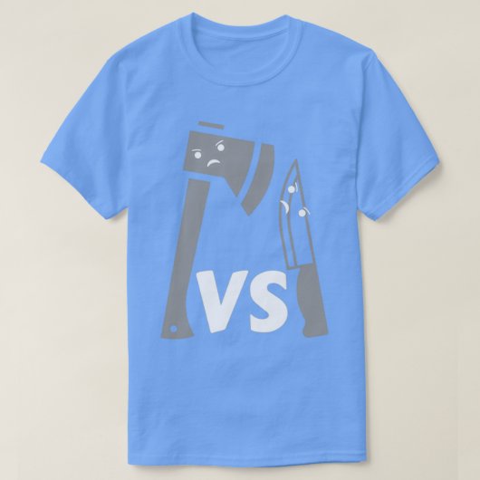 Ax Vs Knife T-shirt (Design voorkant)