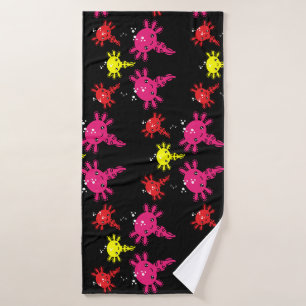 Axaotl Salamander Kinder Gift Badhanddoek