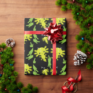 Axaotl Salamander Kinder Gift Cadeaupapier