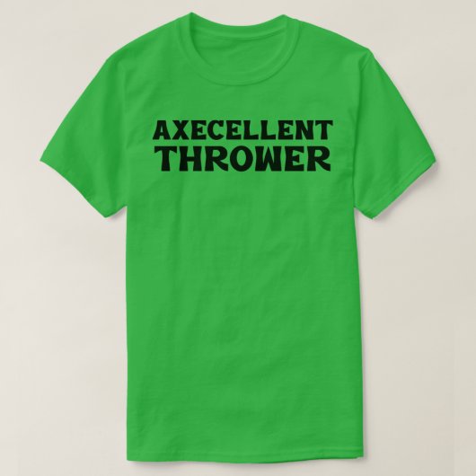 Axecellent Thrower 2 T-shirt (Design voorkant)