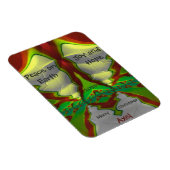 AXEL~ CHRISTMAS-kaart helder! ~ Magneet (Rechterzijde)