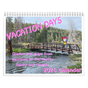 Axel Norris Calendrier des jours de vacances 2026