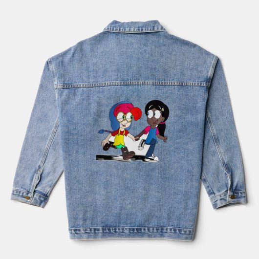 Axel/Samantha-jas Denim Jacket (Achterkant)