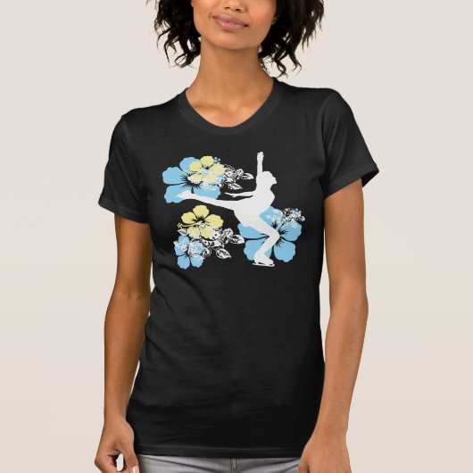axelent_floral Ice Skating T-shirt (Voorkant)