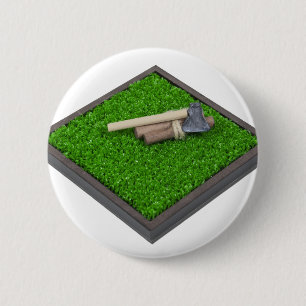 AxeLogsOnLawn112611 Ronde Button 5,7 Cm