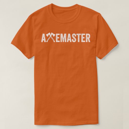 AxeMaster Ax Throwing T-shirt (Design voorkant)