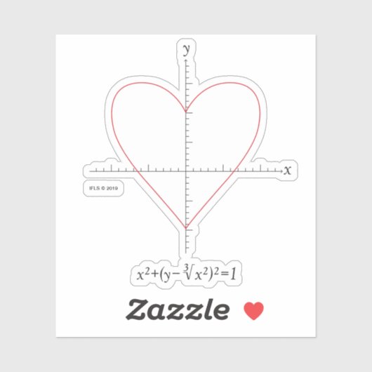 Axes hart sticker (Vel)