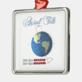 Axiale kanteling metalen ornament (Links)