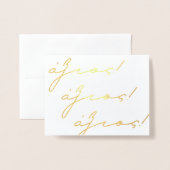 Axios Grieks-orthodoxe wijdingskaart Folie Kaarten (Voorkant met envelop)