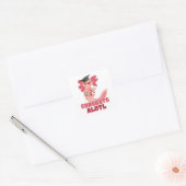 AXLOTL AFSTUDEREN CONGRAAT ALOTL AXOLOTL Klassieke Vierkante Sticker (Envelop)