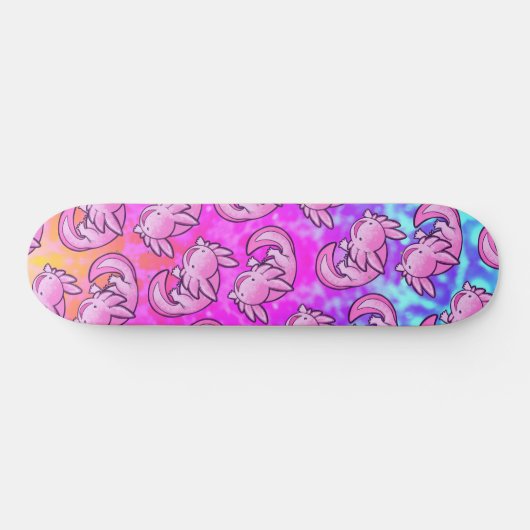 Axolotl 2022 Inugami roze Skateboard (Horizontaal)