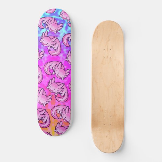 Axolotl 2022 Inugami roze Skateboard (Voorkant)