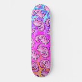 Axolotl 2022 Inugami roze Skateboard (Voorkant)