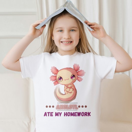 Axolotl a mangé mes devoirs T-shirt