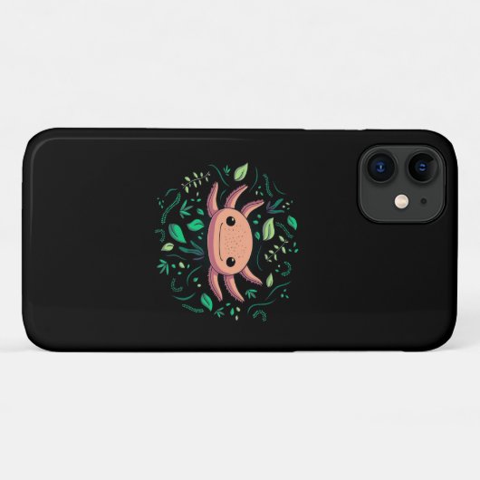 Axolotl Animal Cute Pet | Koel Dierenvriend Case-Mate iPhone Case (Achterkant (horizontaal))