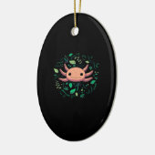 Axolotl Animal Cute Pet | Koel Dierenvriend Keramisch Ornament (Links)