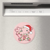 Axolotl Animaux d'hiver Axolotls Magnet (In Situ (Lave-vaisselle))