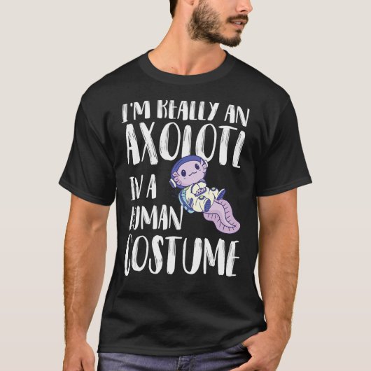 Axolotl Astronaut Space Earth Sun System Spaceship T-shirt (Voorkant)