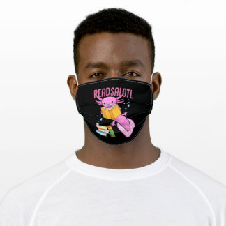 Axolotl, Axolotl snaxalotl, Axolotls Stoffen Mondmasker