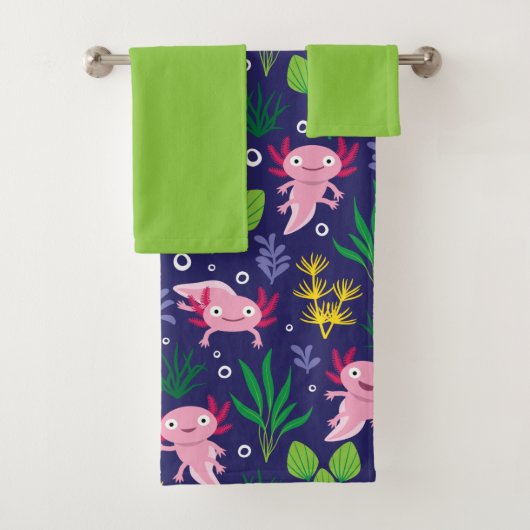 Axolotl Bad Handdoek (Insitu)