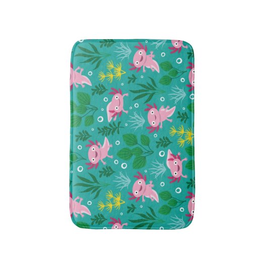 Axolotl Bath Mat (Voorkant Verticaal)