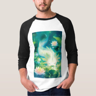 Axolotl Bloemenoase T-shirt