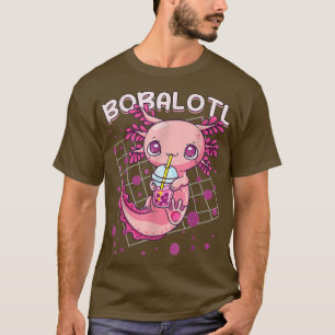 Axolotl Boba Tea beltea Kawaii Anime Japans T-shirt
