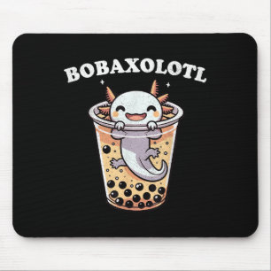 Axolotl Boba Tea Bubble Tea Milk Tea Anime Axolotl Muismat