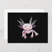 Axolotl Briefkaart (Voorkant / Achterkant)
