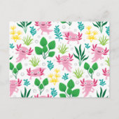 Axolotl Briefkaart (Voorkant)