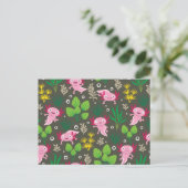 Axolotl Briefkaart (Staand voorkant)