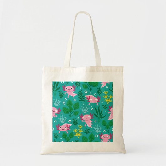 Axolotl Canvas tas (Voorkant)