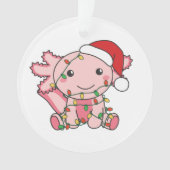 Axolotl Christmas Winter Animals Axolotls (devant)