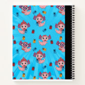 Axolotl Composition Notitieboek (Achterkant)