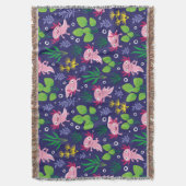 Axolotl Deken (Voorkant Verticaal)