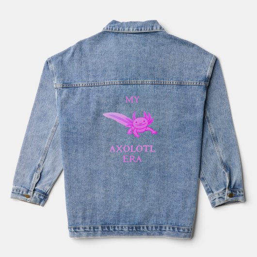 Axolotl Denim Jacket (Achterkant)