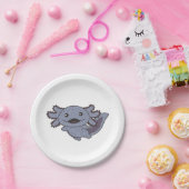 Axolotl Diverse soorten Axolotls Sweet Animals Ba Papieren Bordje (Feest)