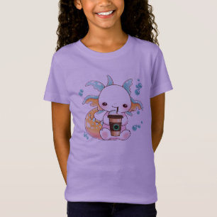 Axolotl Drink meisjes T-shirt
