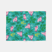 Axolotl Fleece Blanket Deken (Voorkant (Horizontaal))