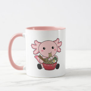 Axolotl Food Ramen Japanese Food Kawaii Animals Po Mok