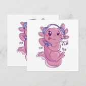 Axolotl Gamer Challenge Blast (Voorkant / Achterkant)