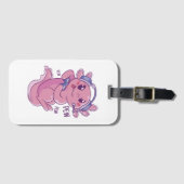 Axolotl Gamer Challenge Blast Bagagelabel (Voorkant (horizontaal))