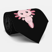 Axolotl Gamers Stropdas Necktie (Opgerold)