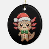 Axolotl Gingerbread Kerstmis Kerstmis Matching Fam Keramisch Ornament (Links)