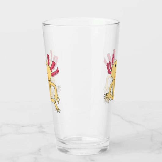 Axolotl Glas (Links)
